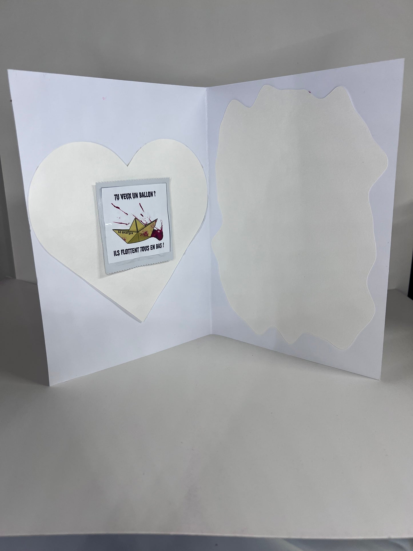 CARTE DE ST VALENTIN PENNYWISE đ𩞠LF DESIGNS