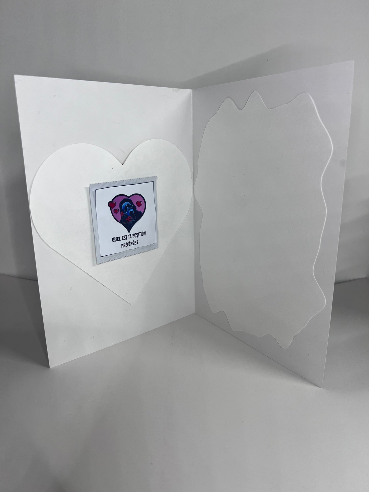 CARTE SAINT VALENTIN SCREAM đȘ LF DESIGNS