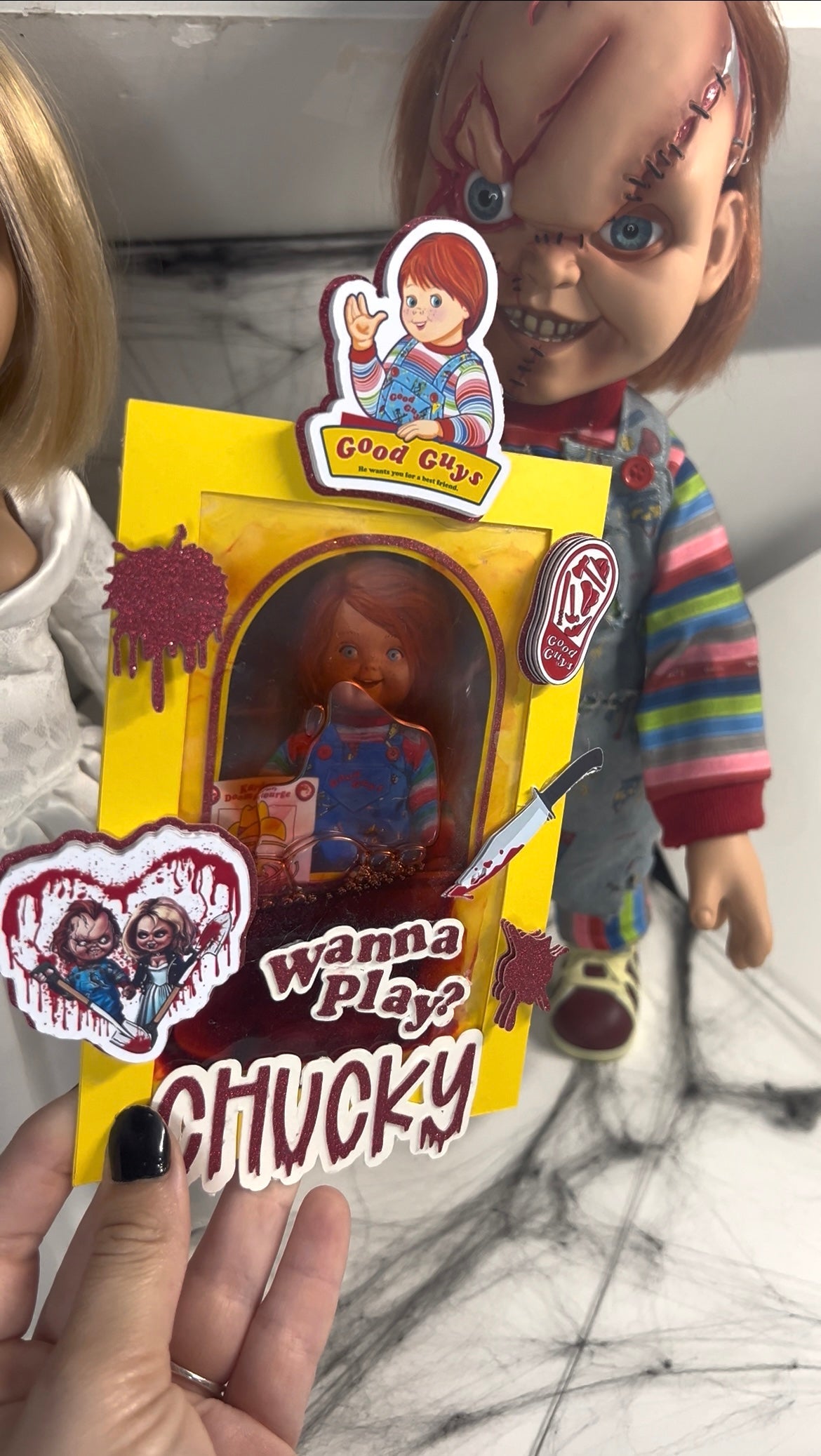 TOPPER CAKE CHUCKY đ©žđȘ LF DESIGNS