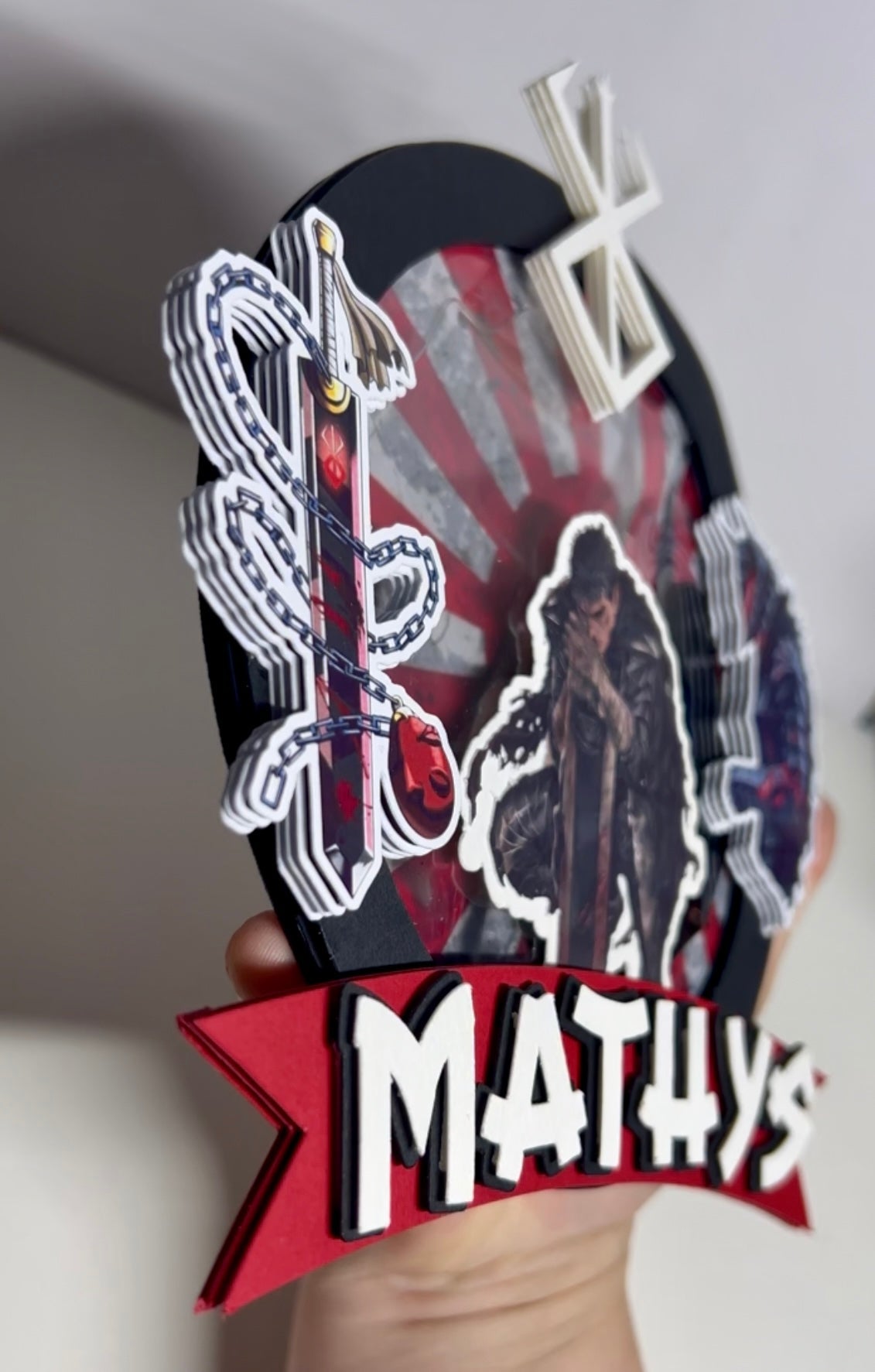 TOPPER CAKE BERSERK đĄïž LF DESIGNS